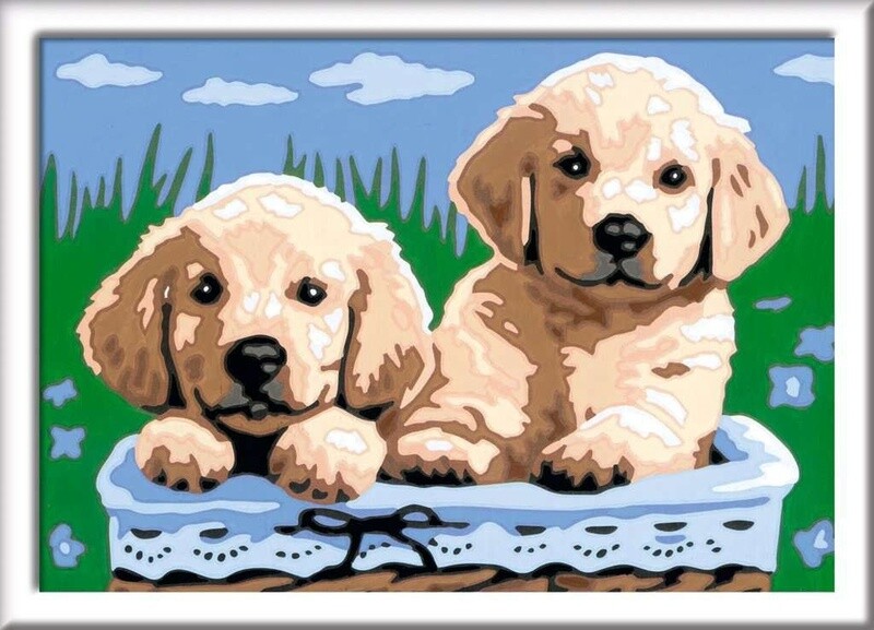 28931 CreART Cute Puppies
