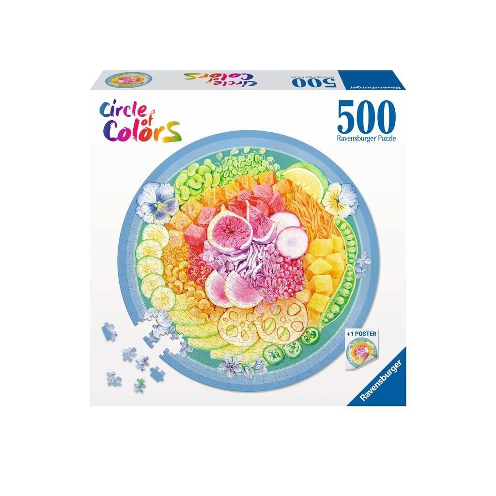 17351 Circle of Colors Poke Bowl 500pc