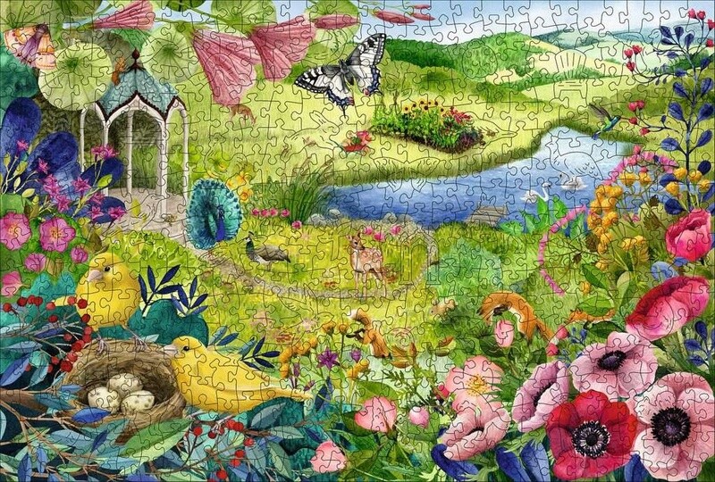 17513 Wooden Garden 500pc