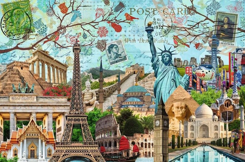 17118 AT Big City Collage 5000pc