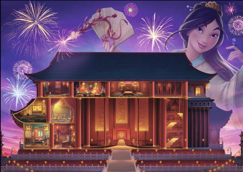 17332 Disney Castles: Mulan  1000p
