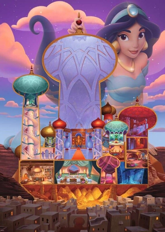 12000258 Disney Castles: Jasmine 1000pc