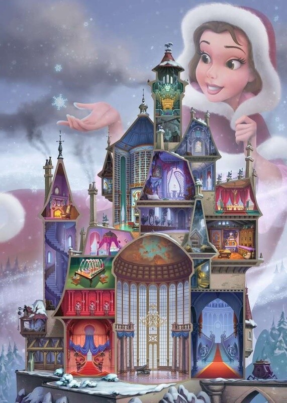17334 Disney Castles: Belle 1000p