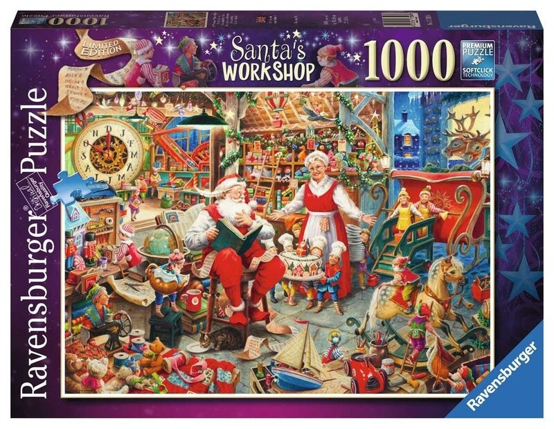 17300 Santa&#39;s Workshop 1000pc