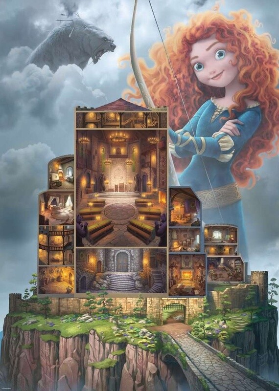 17335 Disney Castles: Merida 1000p