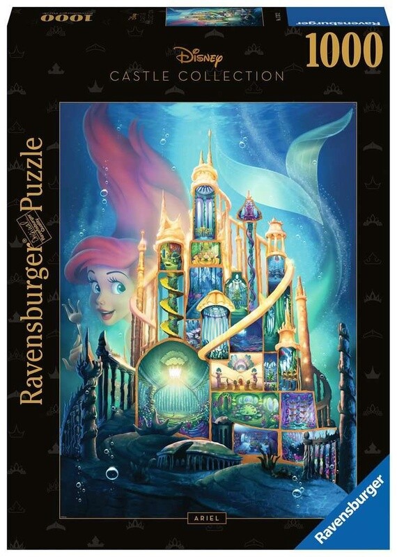 17337 Disney Castles: Ariel 1000pc