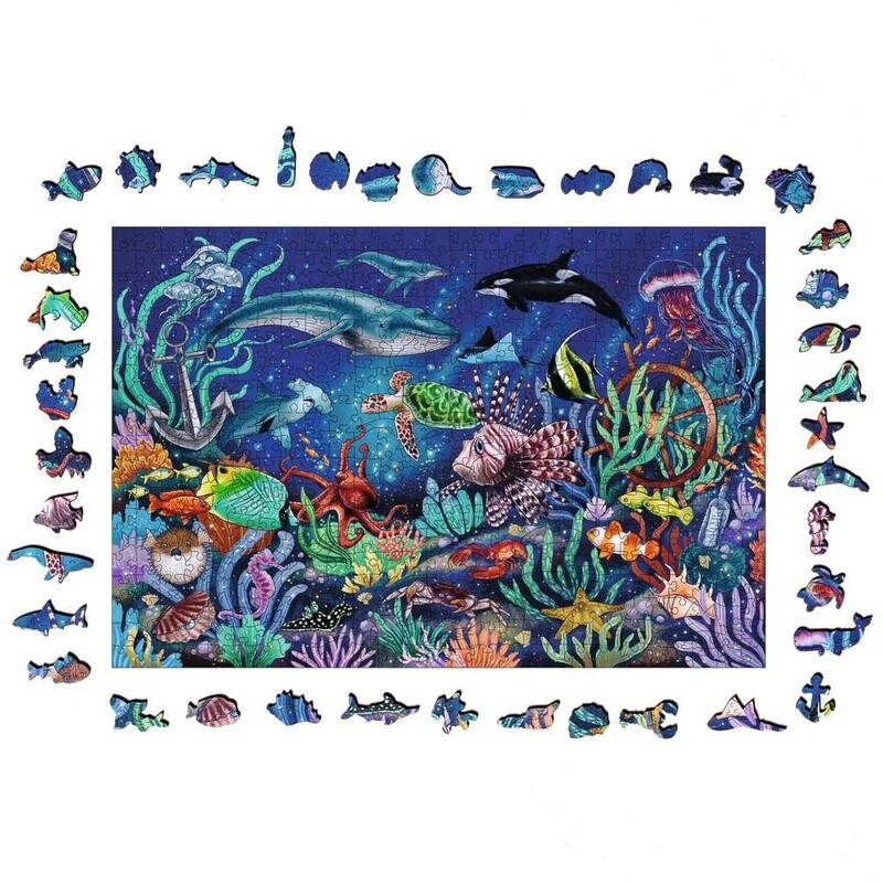 17515 Wooden Under the Sea 500pc