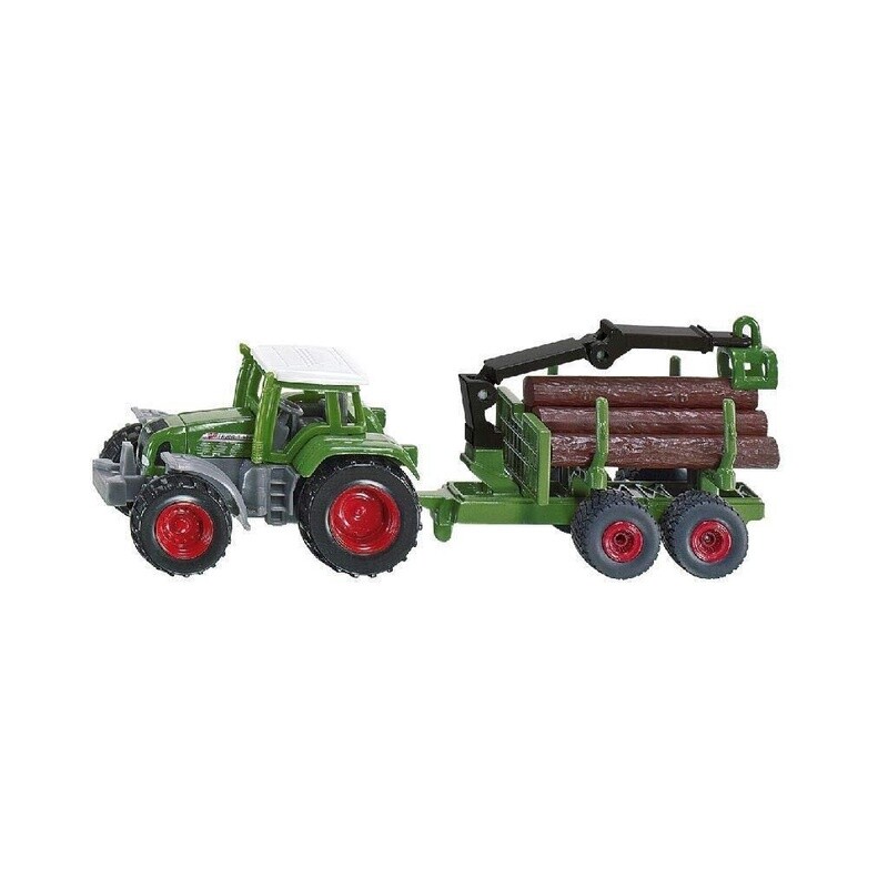 1645 tractor with forestry trailer