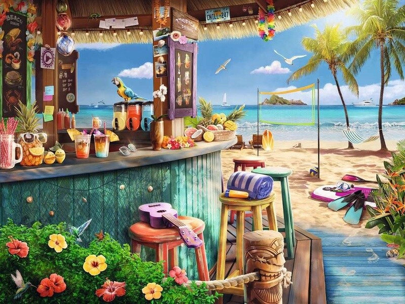 12000743 Beach Bar Breezes 1500pc