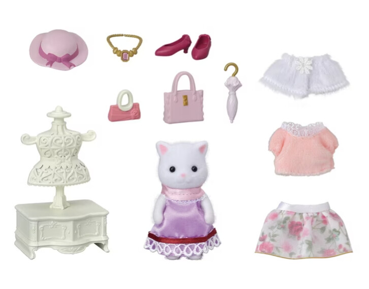 CC3049 Fashion Playset Town Girl Series Persian Cat