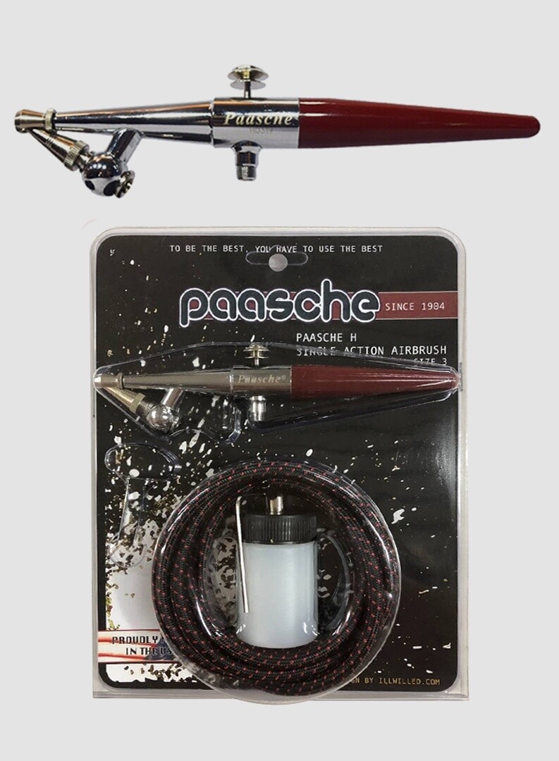 PAA H-CARD H AIRBRUSH CARDED (S /E/B)