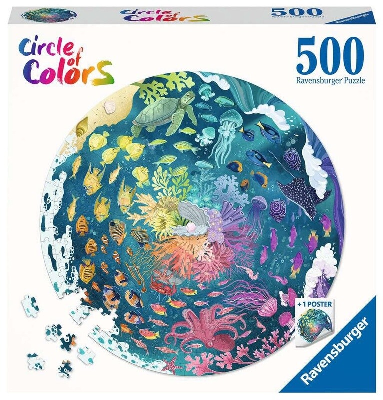17170 Circle of colors -Ocean   500p
