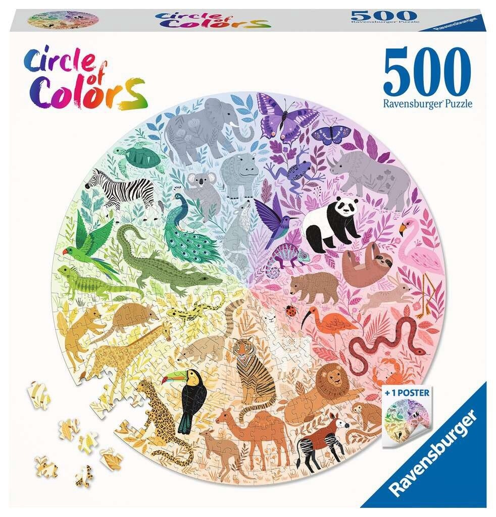 17172 Circle of colors-Animals 500p