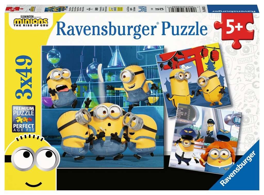 05082  Funny Minions 3x49pc