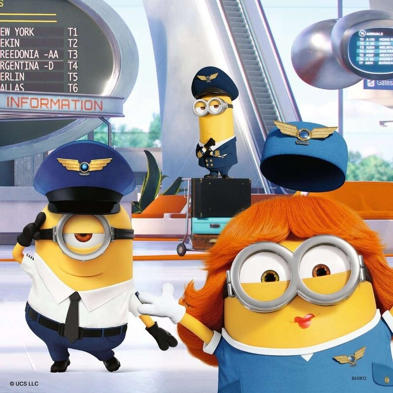 05082  Funny Minions 3x49pc