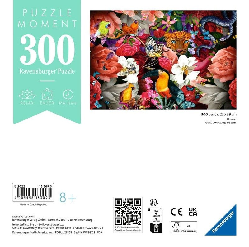 13309 Tropical Flowers 300pc