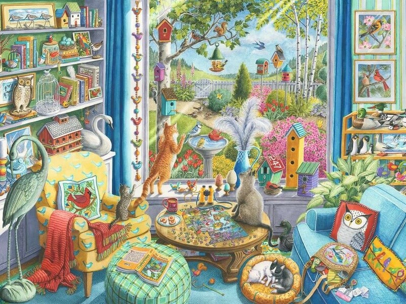 17328 The Bird Watchers 750pc LF