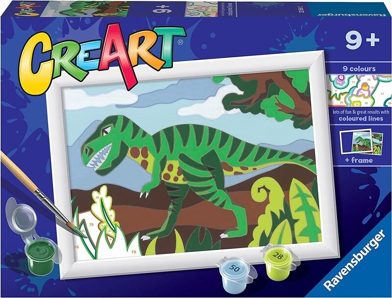 23561 CreArt: Roaming Dinosaur 5x7
