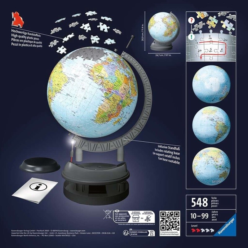 11549 Light Up Globe 540pc 3D
