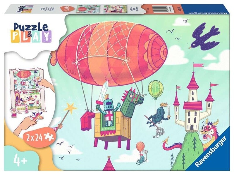 05596 Puzzle&amp;Play Royal BBQ 2x24pc