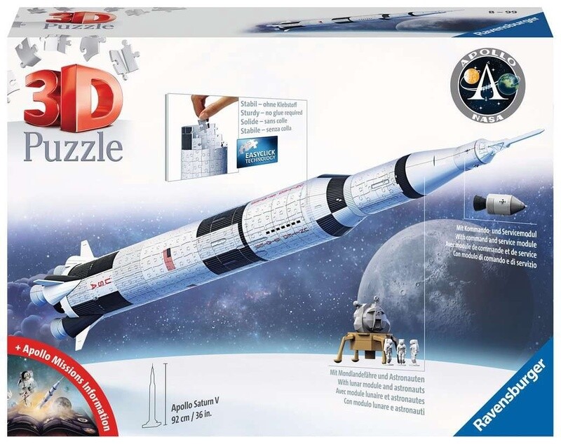 11545 Apollo Saturn V Rocket 440pc 3D