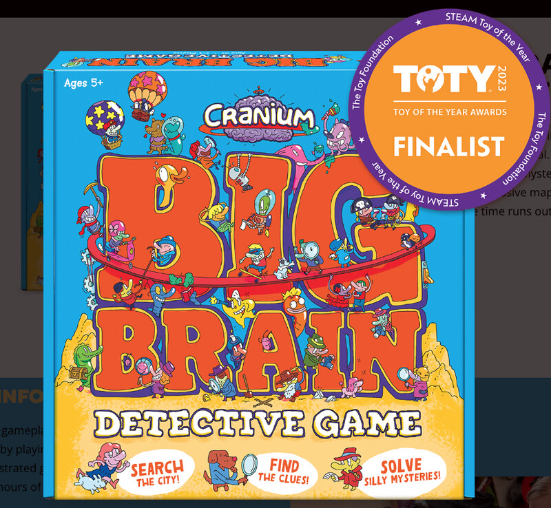 FNK69252 CRANIUM - BIG BRAIN DETECTIVE