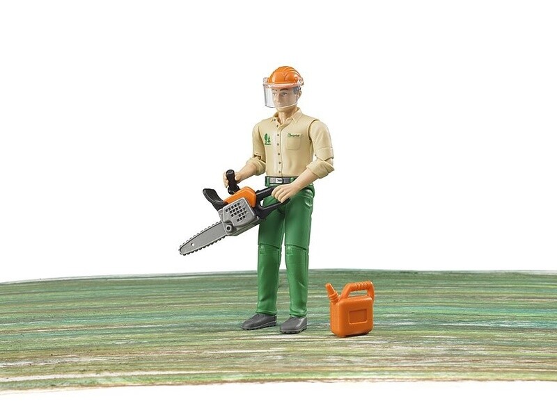 60030 Logging man with accessories