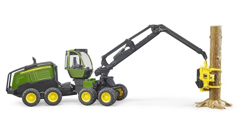 09823 NEW John Deere Harvester 1270 G w logs