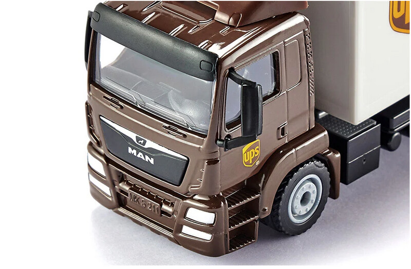 1997 MAN LKW box body UPS