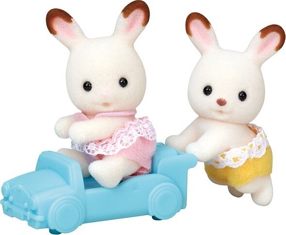 CC1643 Hopscotch Rabbit Twins
