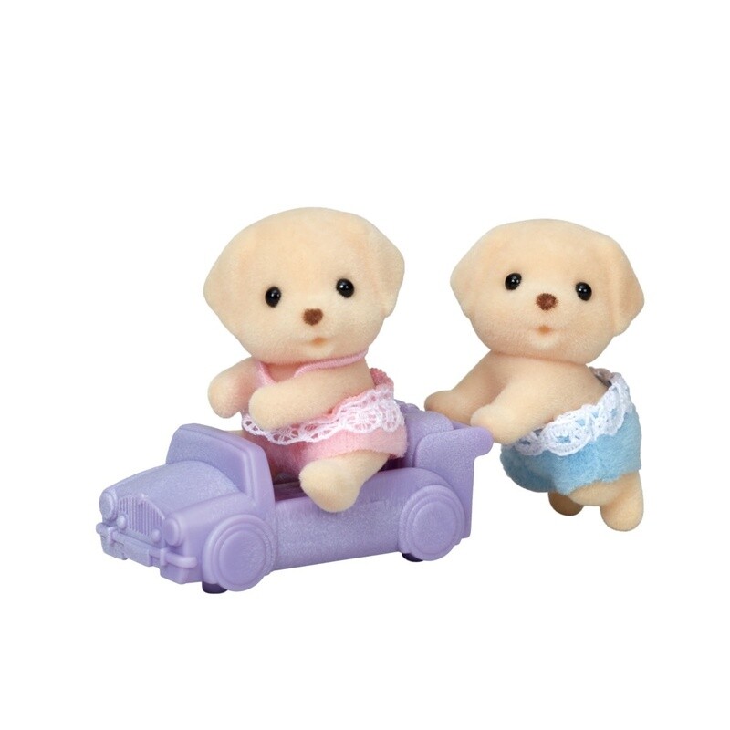 CC2131 Yellow Labrador Twins (old CC2019)
