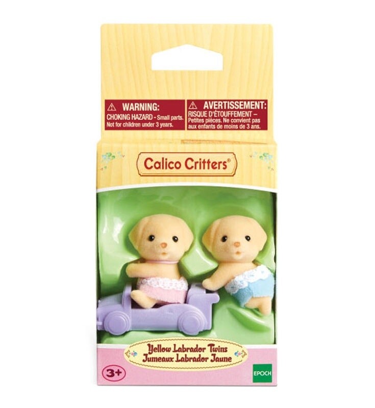 CC2131 Yellow Labrador Twins (old CC2019)