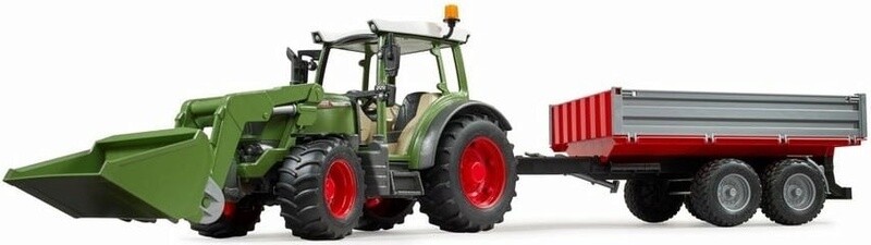 02182 NEW Fendt Vario 211 w frontl and Trailer