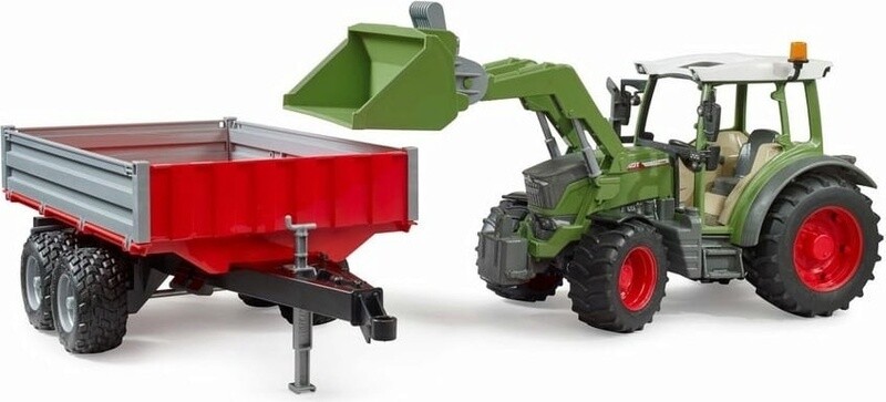 02182 NEW Fendt Vario 211 w frontl and Trailer