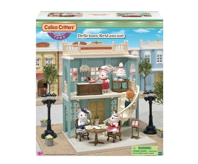 CC3012 BL DELICIOUS RESTAURANT CALICO CRITTERS