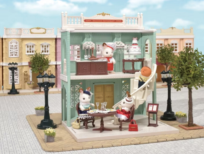 CC3012 BL DELICIOUS RESTAURANT CALICO CRITTERS