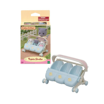 CC1898 TRIPLE STROLLER CALICO CRITTERS