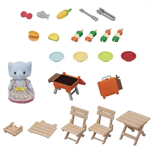 CC1980 BBQ Picnic Set - Elephant Girl