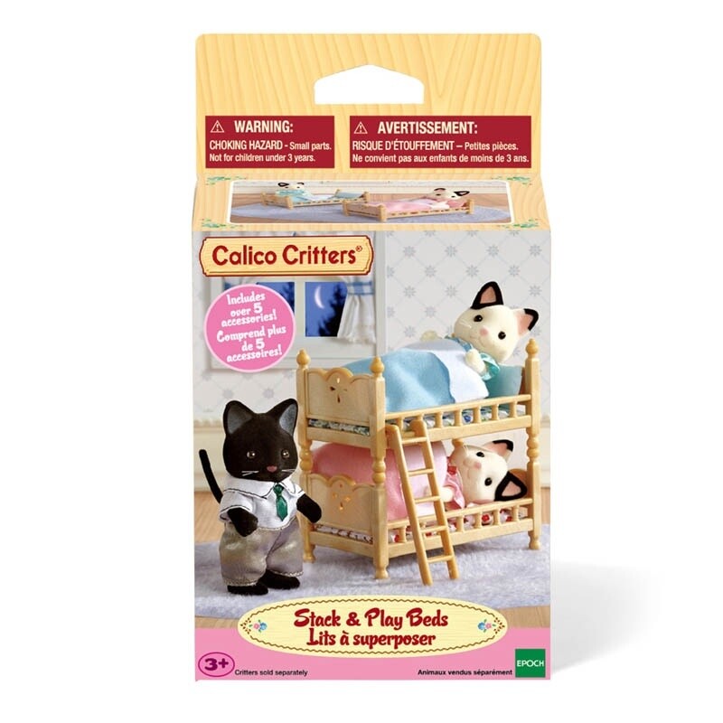 CC2459 STACK AND PLAY BEDS CALICO CRITTERS