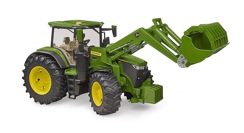 09826 John Deere Tractor 7R 350 w frontloader