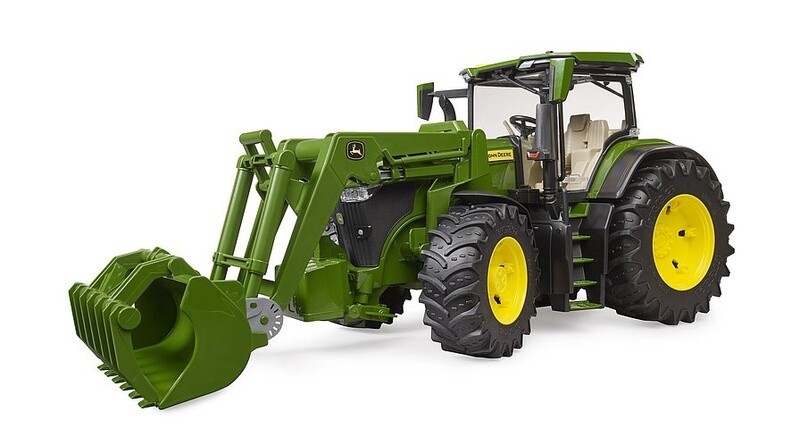 09826 John Deere Tractor 7R 350 w frontloader