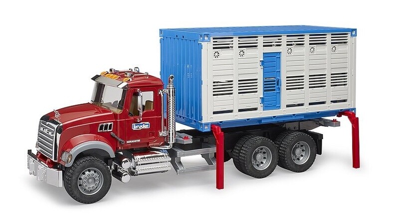 02830 MACK Granite Cattle transport w 1 cattle