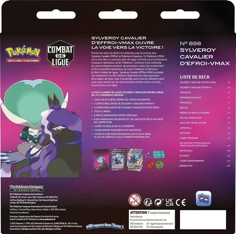 87042 POKEMON LEAGUE BATTLE DECK CALYREX VMAX (6)