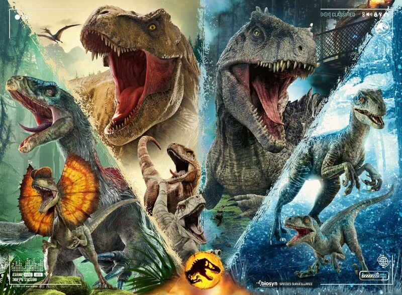 13341 Jurassic World: Dominion 100 pc XXL