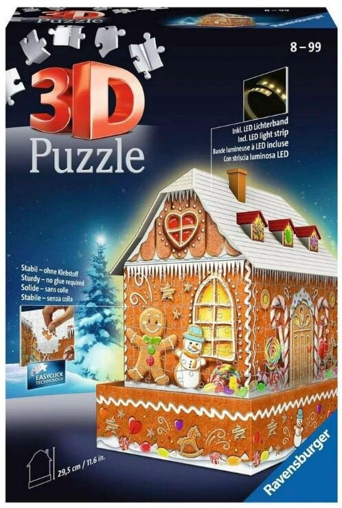 11568  Gingerbread House 216pc