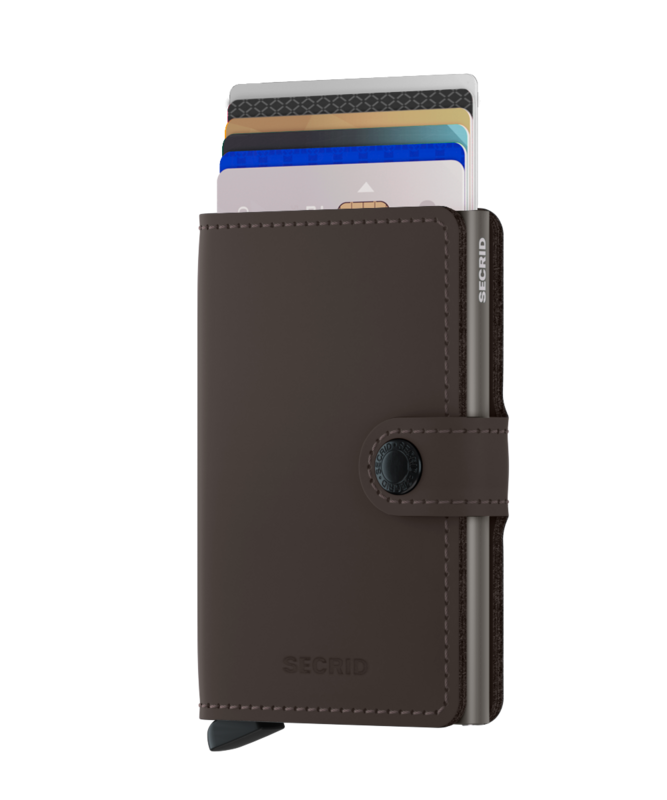 Miniwallet Matte Truffle