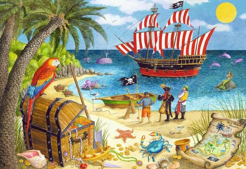 05676 Pirates and Mermaids 2x24pc