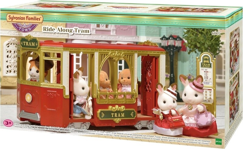 CF3015 BL RIDE ALONG TRAM CALICO CRITTERS