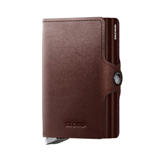 Twinwallet Dusk Dark Brown