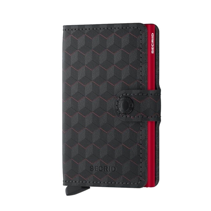 Miniwallet Optical Black-Red